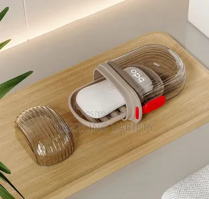 Portable Soap Case With Draining Tray