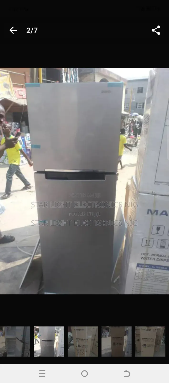 Samsung Inverter Fridge With Ice Cube Maker