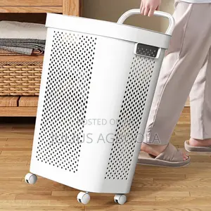 Large Capacity Elegant Plastic Laundry Basket