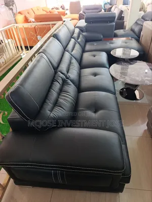 L-Shape Luxury Living Room Sofa.