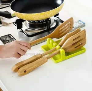Kitchen Utensil Rest Designed to Hold Spatulas,Spoons, Small Pot Lids