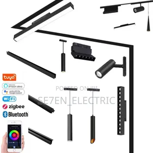 Smart Dimmable,Magnetic Track 3colors Changing Tuya Mobile App Control