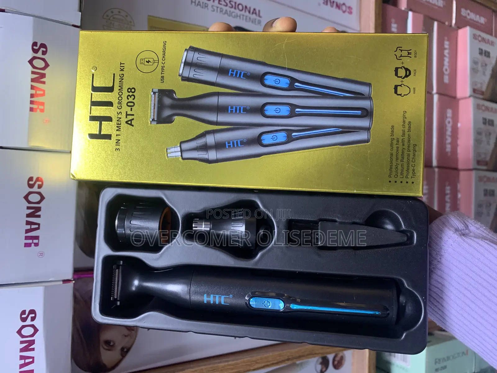 HTC 3-in-1 Men Trimming Kit