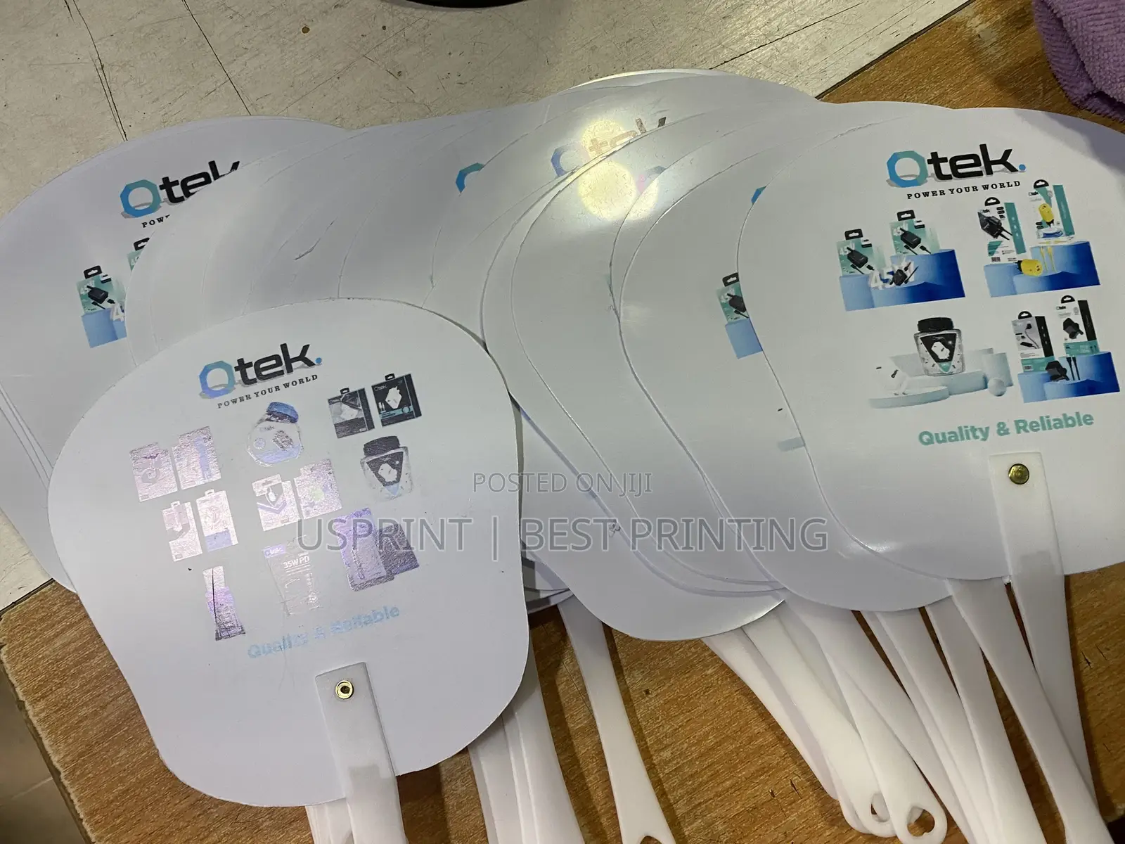 PVC Hand Fan