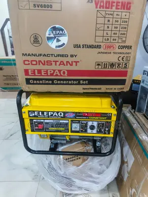 4.5kva Elepaq Sv6800 Energy Production Generator