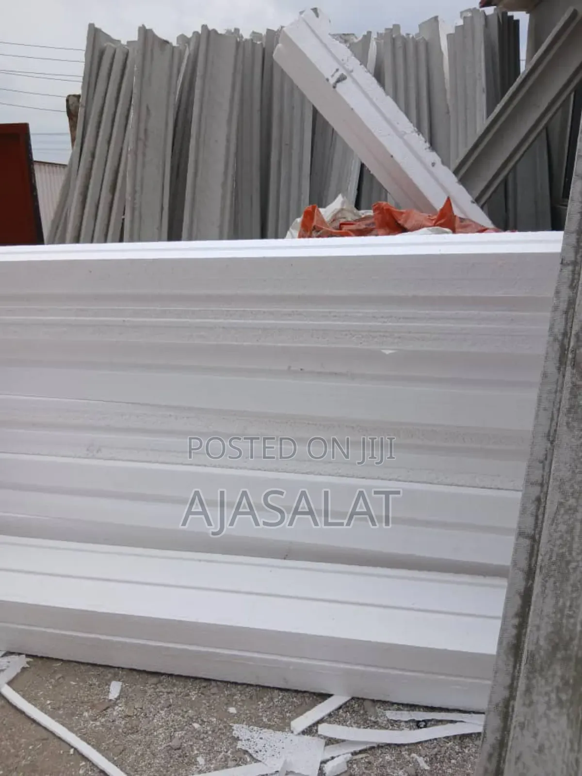 Polystyrene Board and Parapet