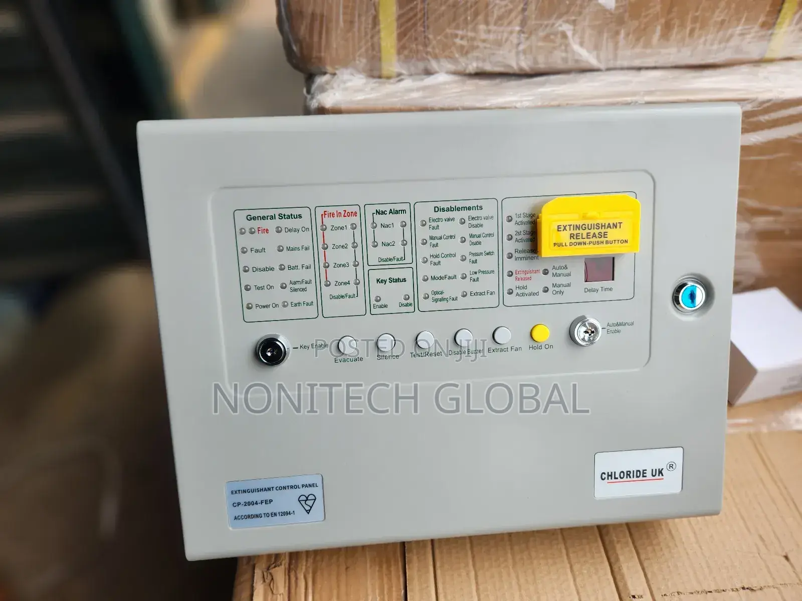 Chloride Uk Fire Extinguisher Panel