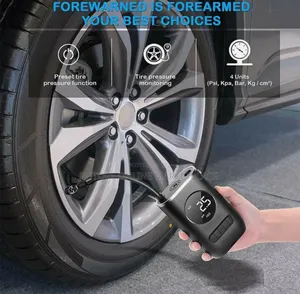 Digital Wireless Inflatable Pump Is a Portable Air Compressor for Cars