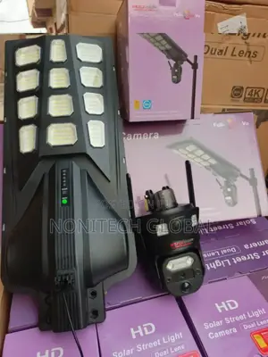 Ubox Solar Street Lights With Camera