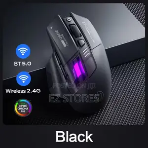 Inphic A9 Wireless RGB Mouse – Ergonomic, Rechargeable, Dual Mode