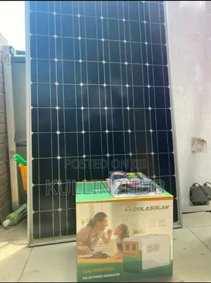 Cola 1000 Pro Solar Generator

With 200w Panel