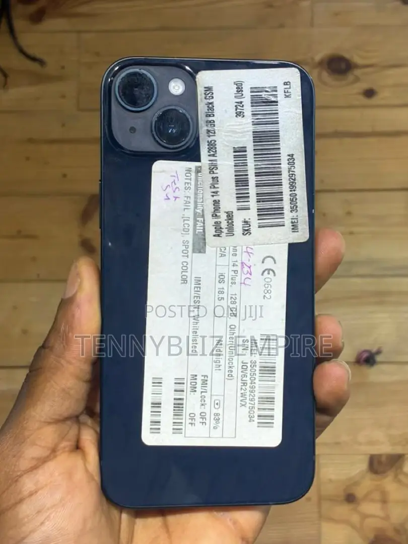 Apple iPhone 14 Plus 128 GB Black