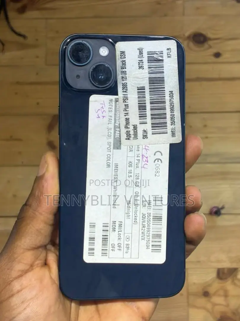 Apple iPhone 14 Plus 128 GB Black