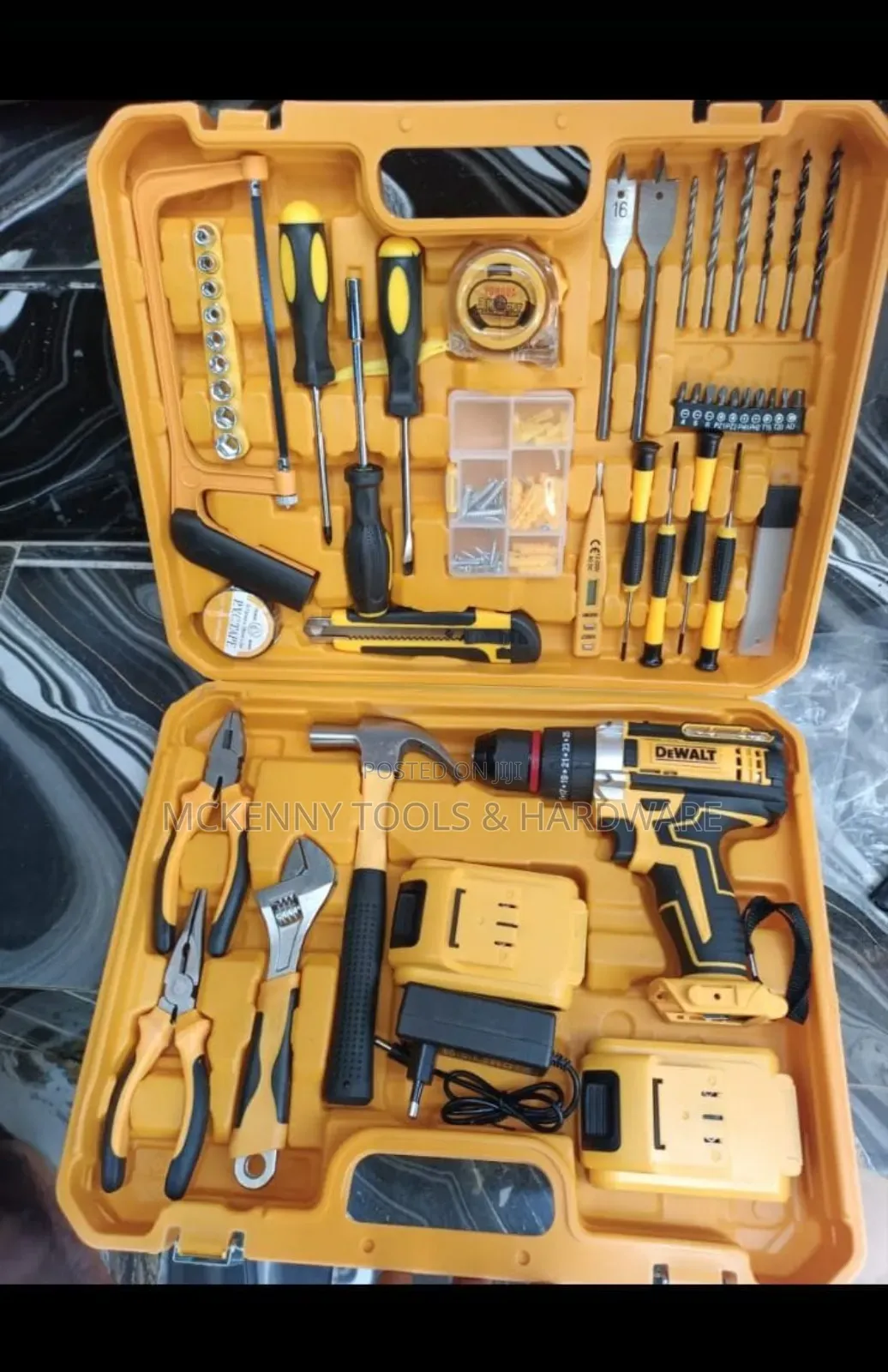 48v Complete Cordless Drill Tool Kit (Dewalt)
