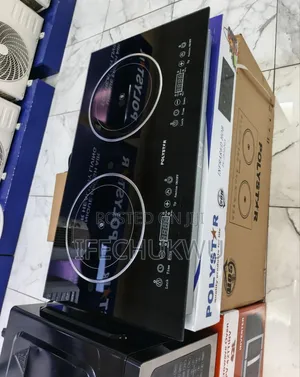 Original Polystar Inbuilt Premium Quality 2 Burners Digital Ele Cooker