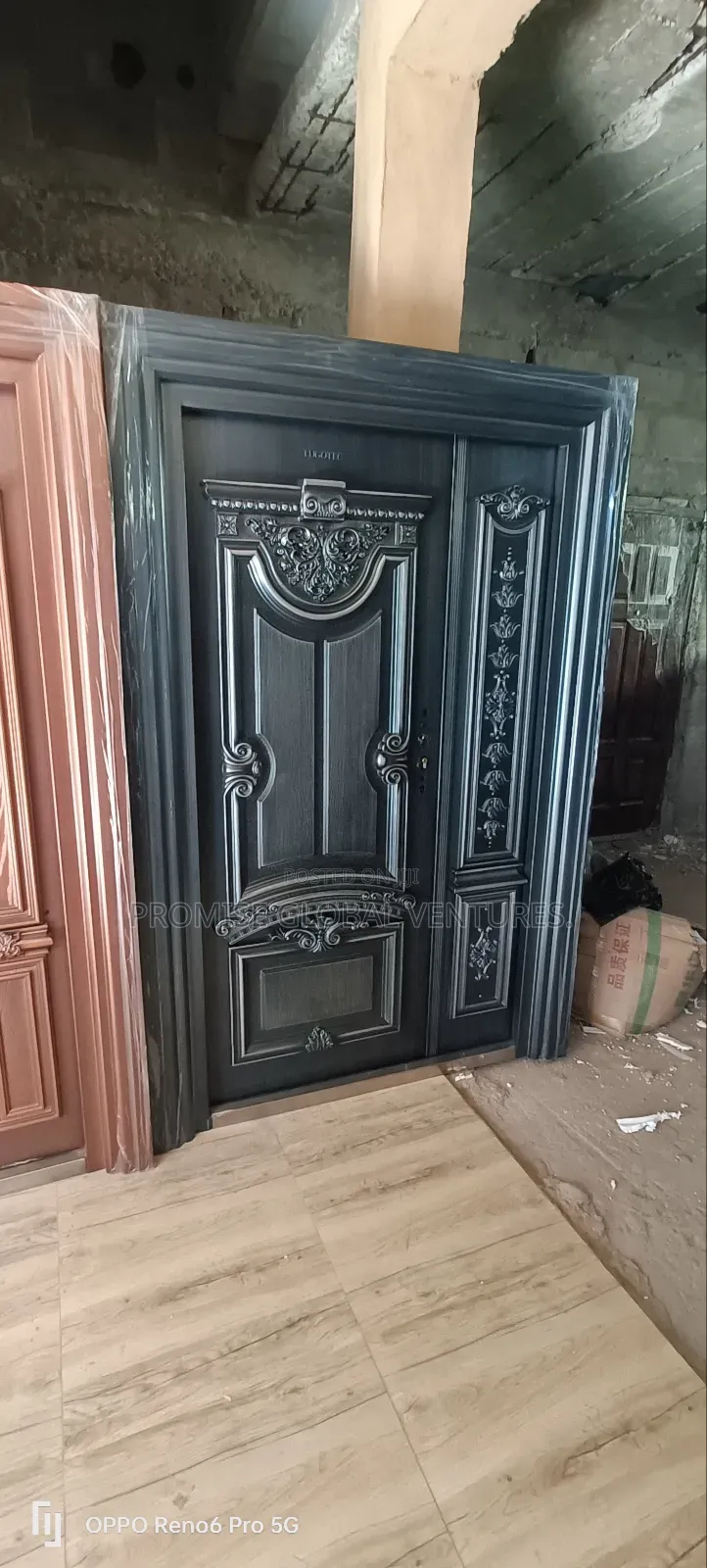 Copper Armored Door.