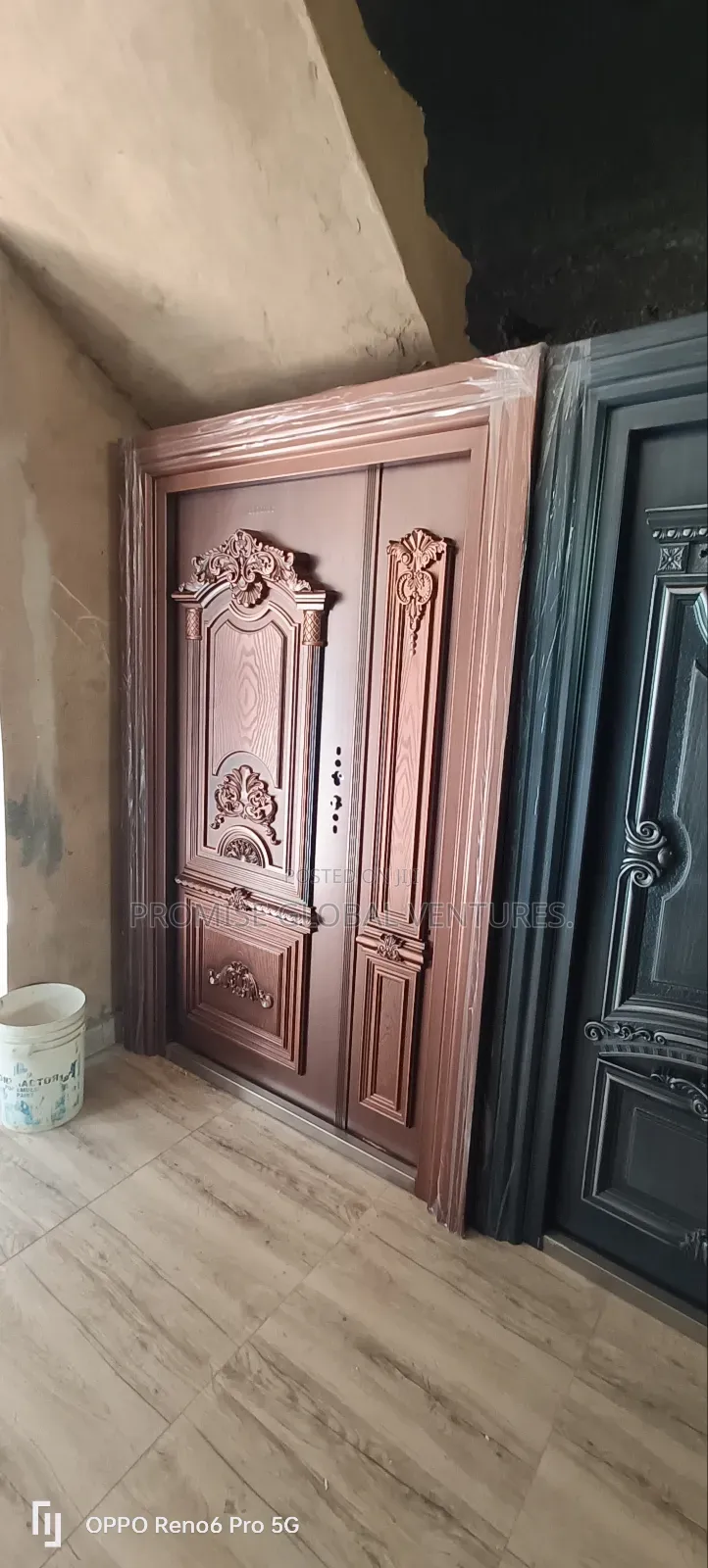 Copper Armored Door.