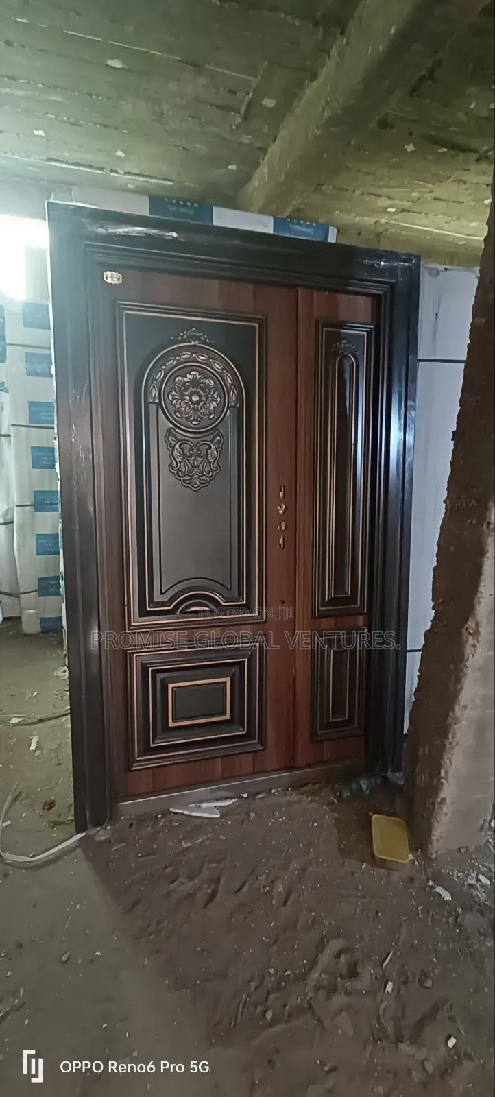 Copper Armored Door.