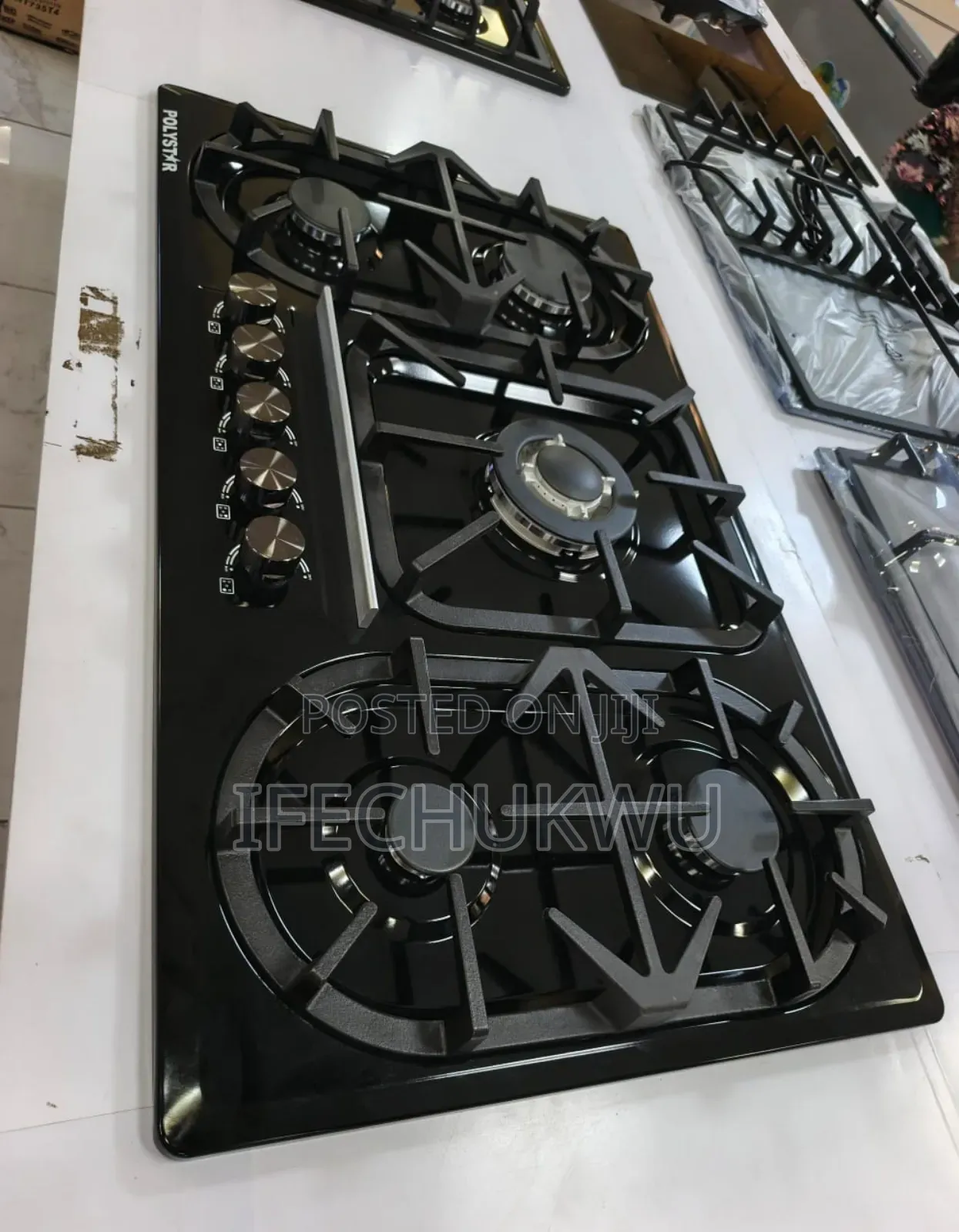 Original Polystar New Design Built-in Premium Quality 5 Burners Gas
