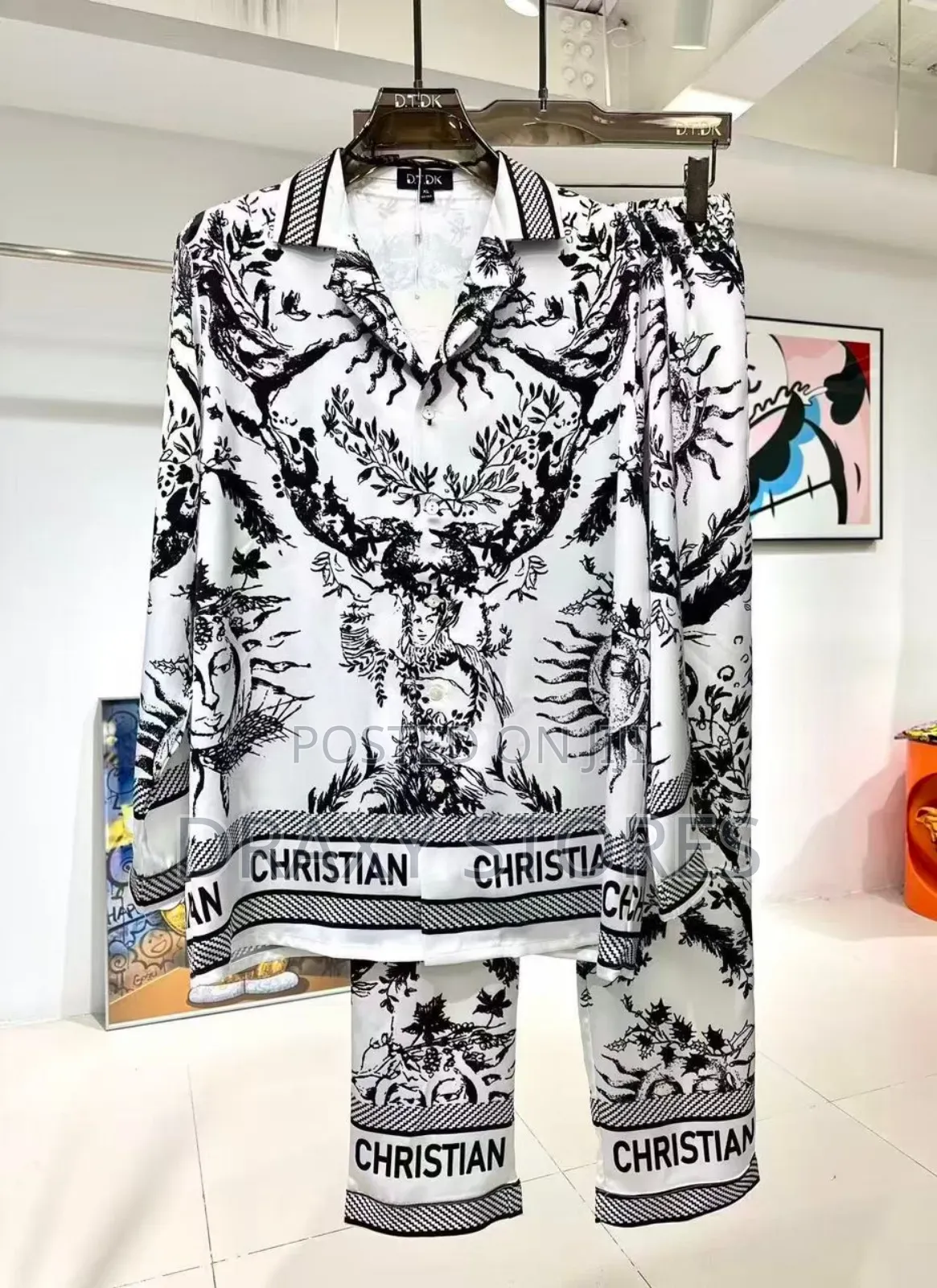 Versace Baroque Silk Co-Ord Set | Dior | Oblique Toile De Jouy Print