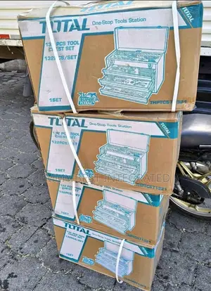 Total 97-piece Industrial Tool Chest Set.