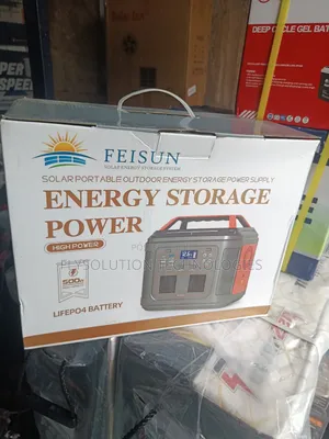 500w Portable Solar Generator Power Station With Solar Panel