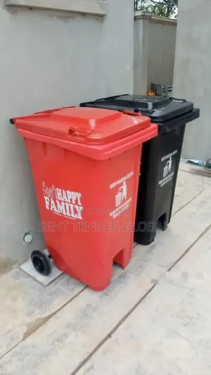 Touch Less Trash Containers