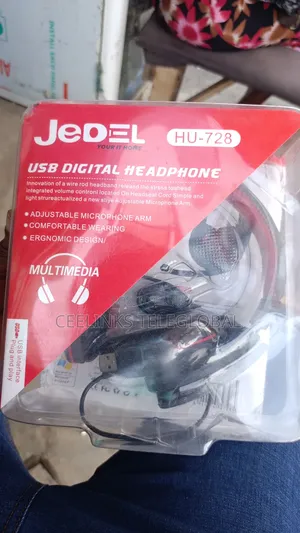 Original Usb Jedel Headset For Online Class