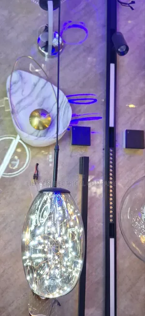 Luxury Spherical Shape Glass Pendant Drop Light