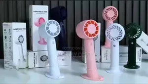 Rechargeable Hand Fan. "Available in Different Colors"
