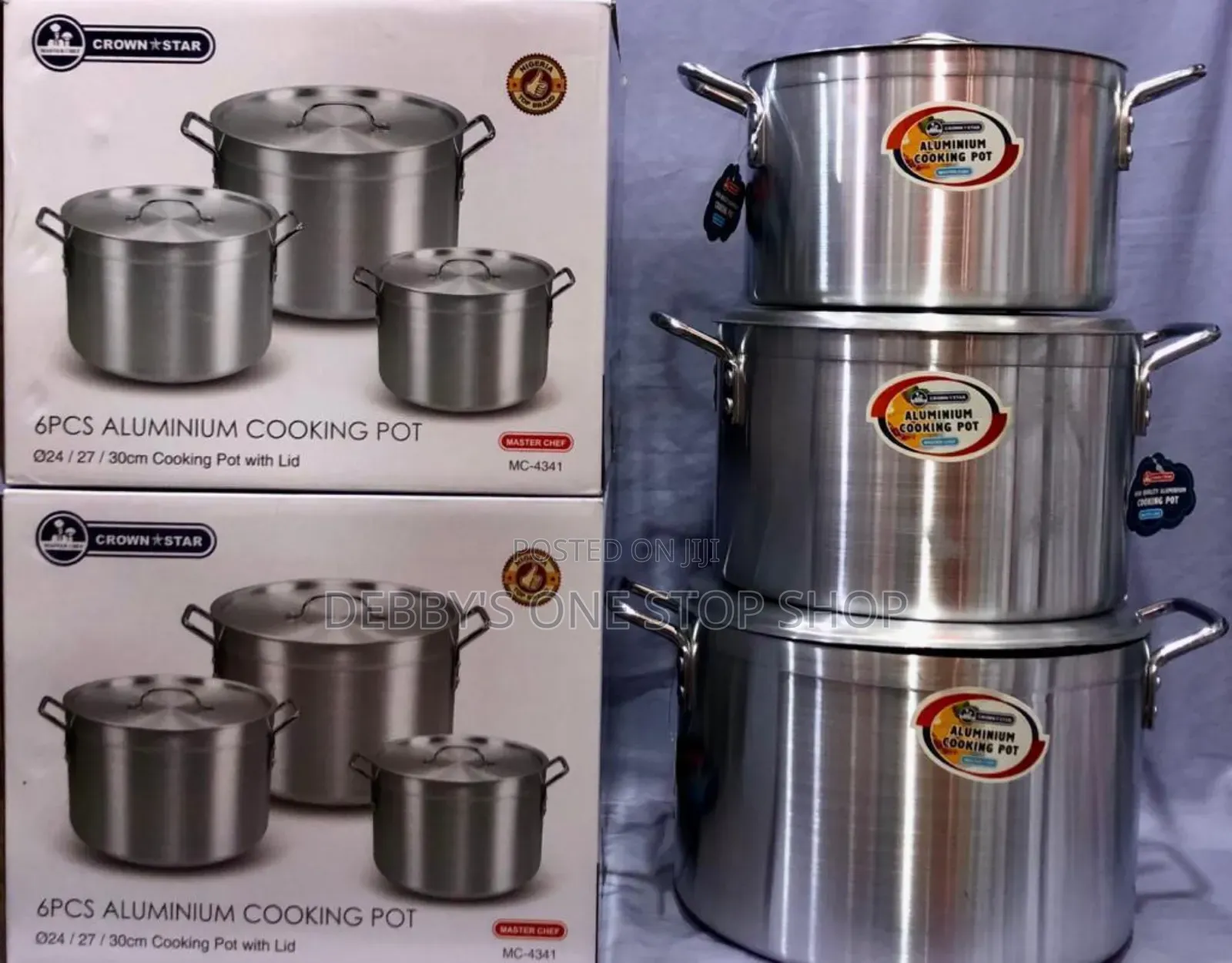 3 Set Aluminium Pot