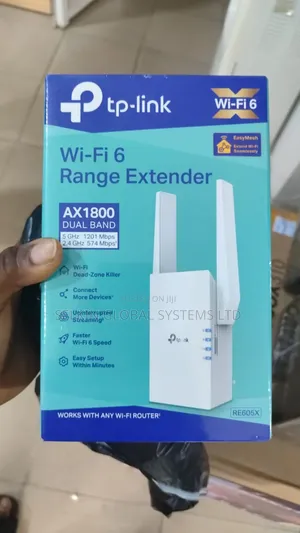 Tp Link Ax1800 Wifi 6 Dualband Range Extender Re605x