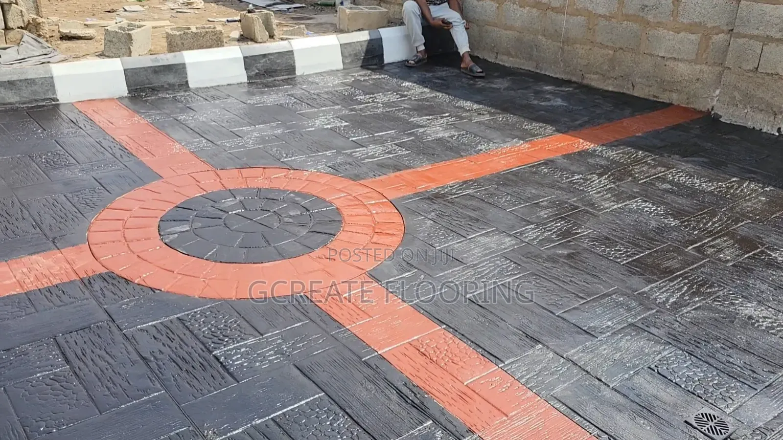 Floor Stamping Concrete Concept