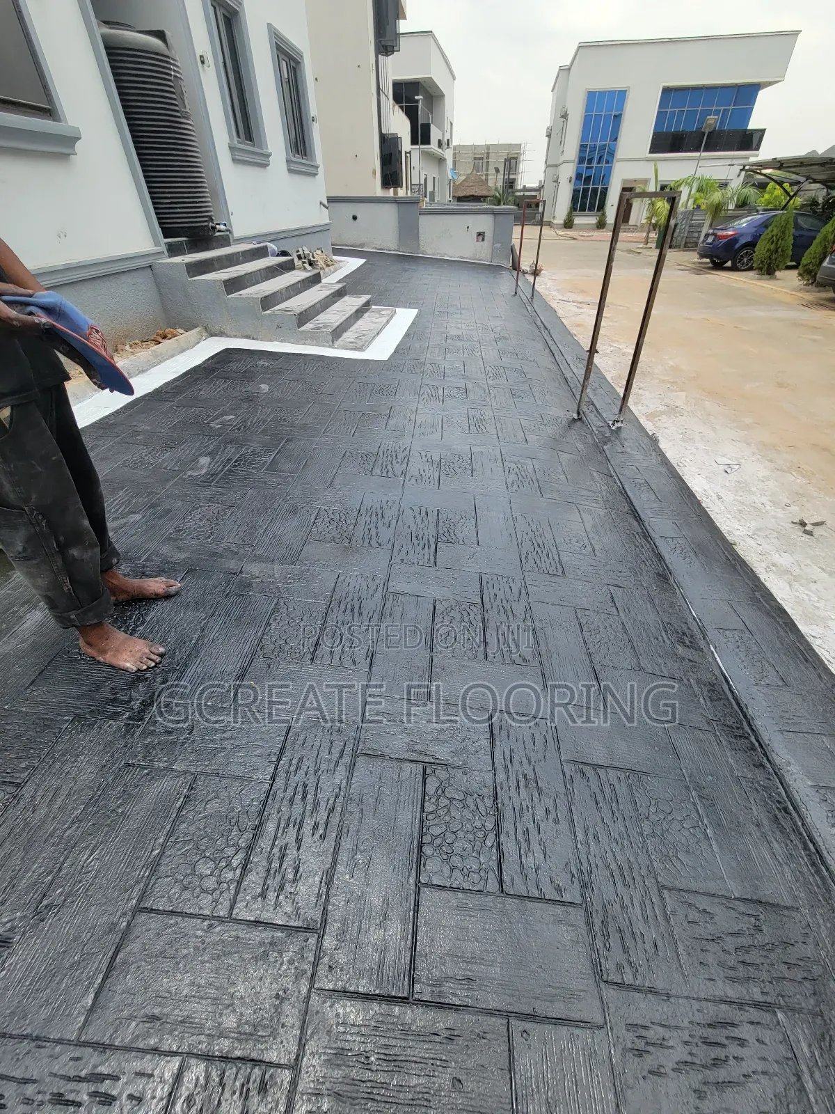 Floor Stamping Concrete Concept