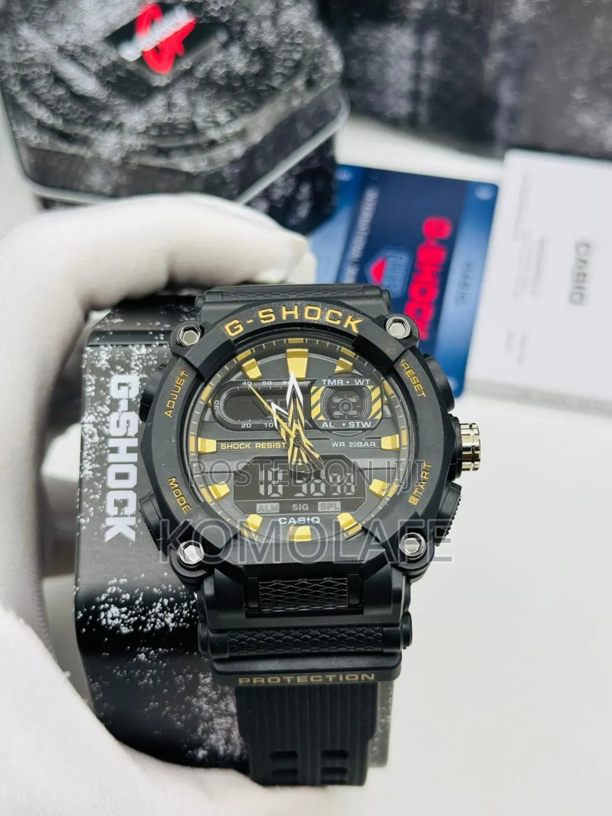 Gshock Bold Rubber