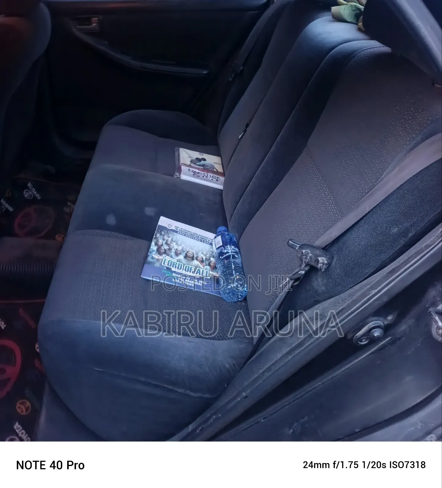 Toyota Corolla 2002 Black