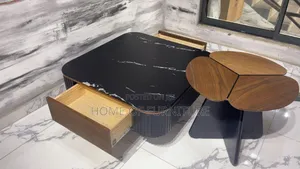 Center Table With Stool Drawer – Imported Living Room Furniture