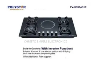 Polyester Carbinet Gas Cooker 5bunners