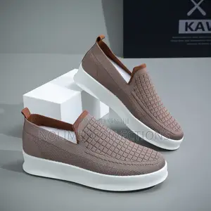 Kaws Men's Slip on Sneakers