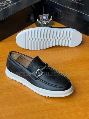 Salvatore Ferragamo Loafers With White Platform Soles