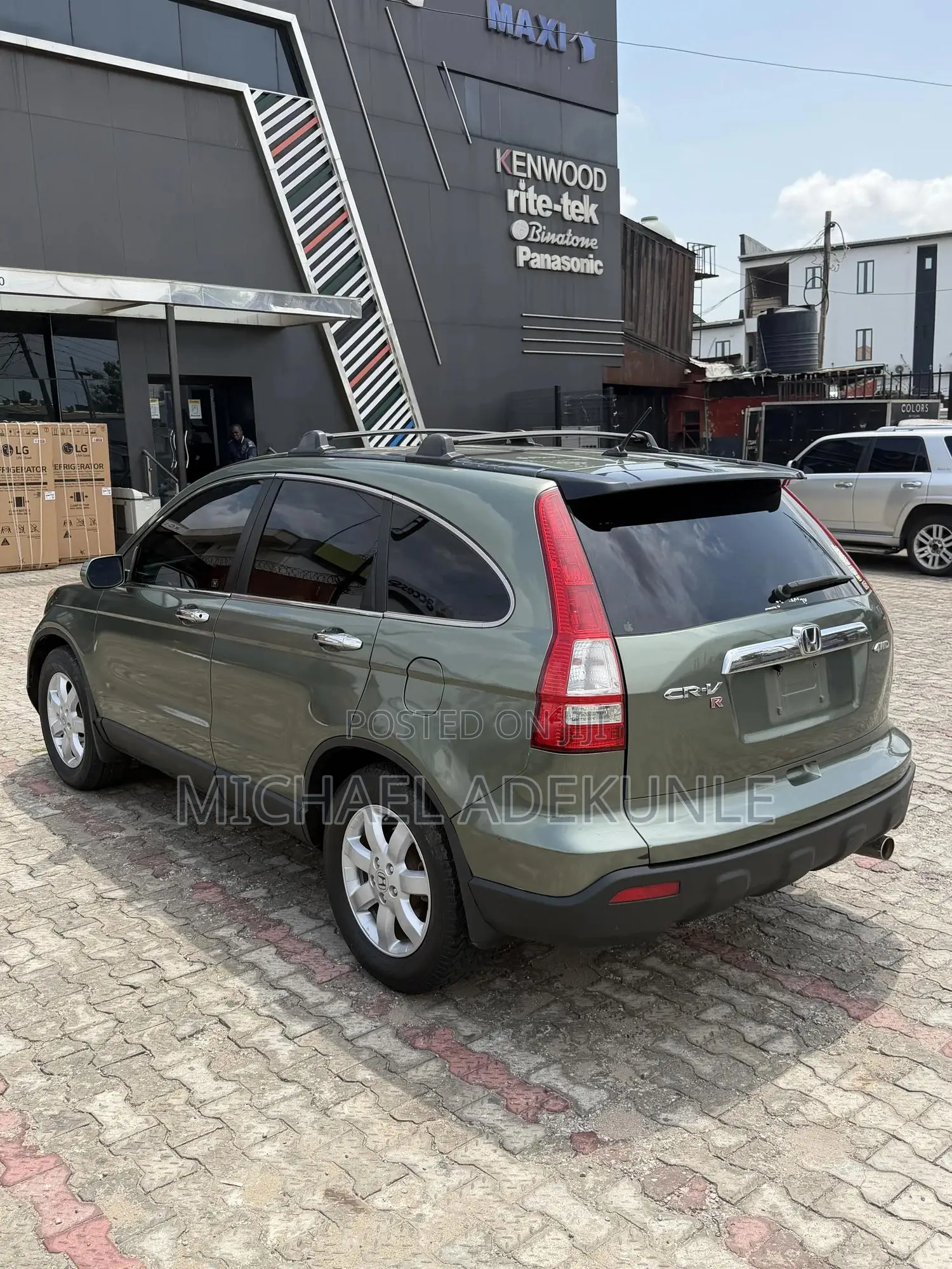 Honda CR-V 2008 Red