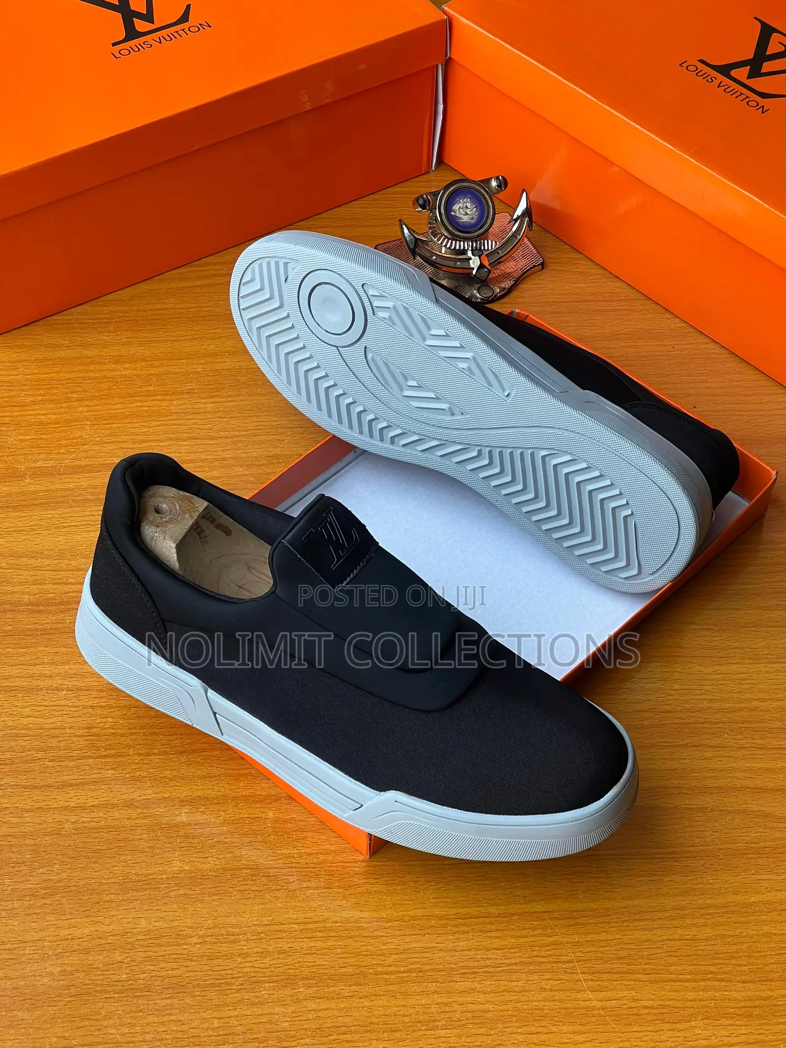 Men's Lv Slip on Trendy Sneakers