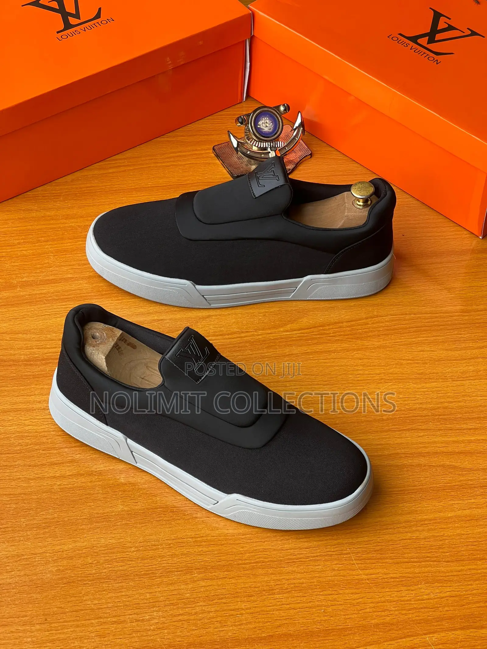 Men's Lv Slip on Trendy Sneakers