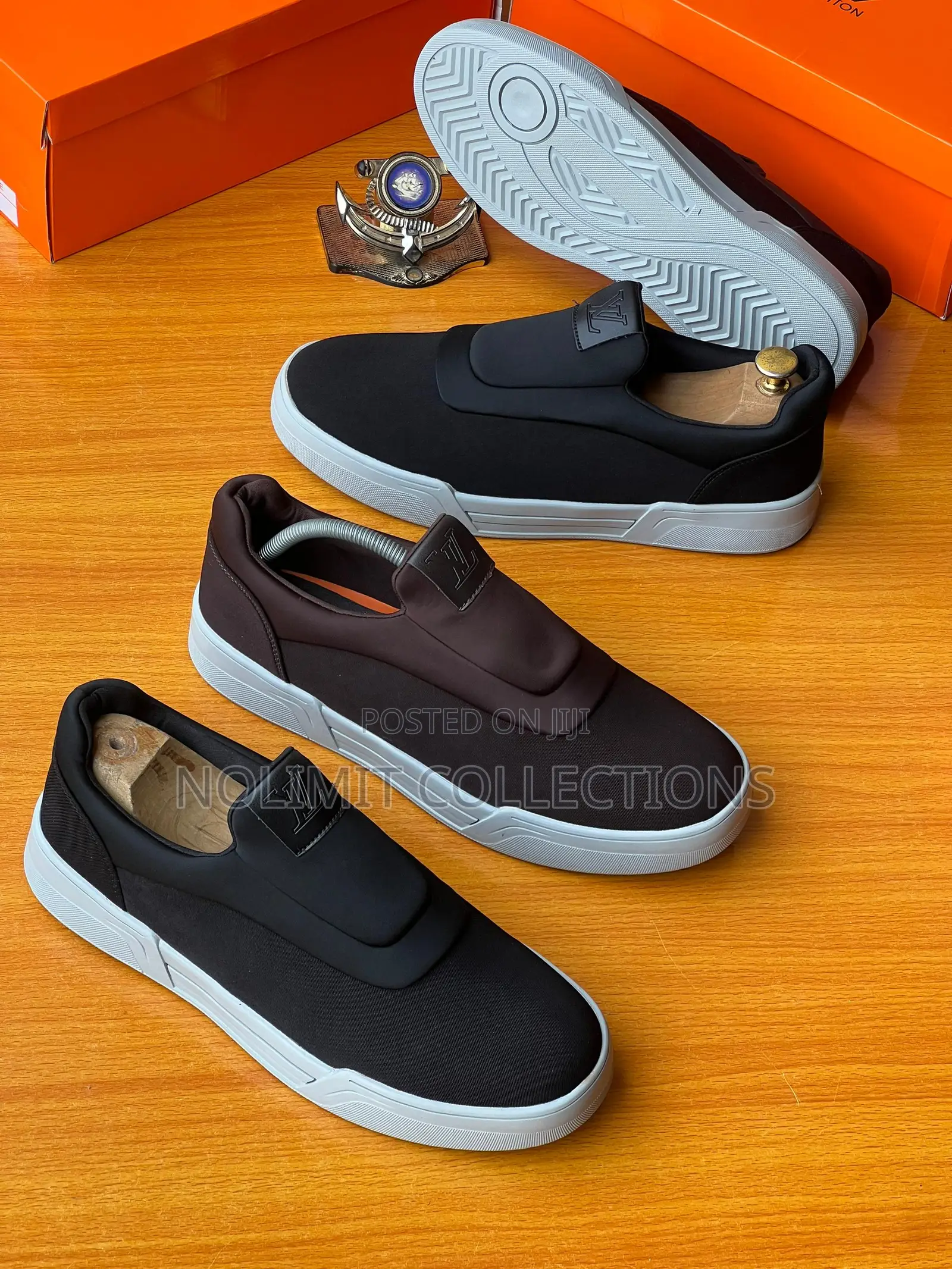 Men's Lv Slip on Trendy Sneakers