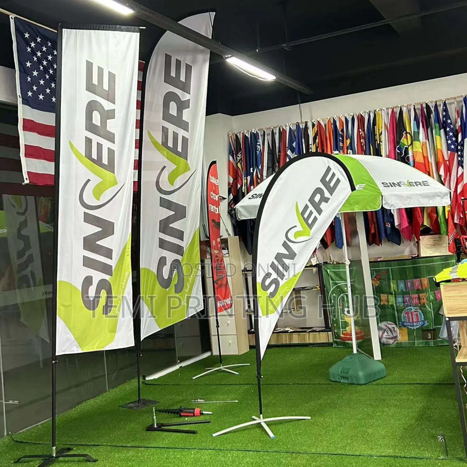 Flying Banner Flags