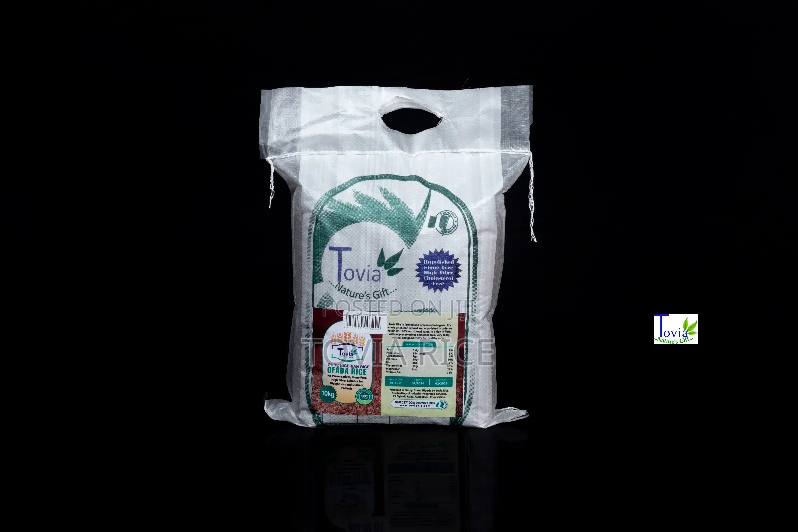 Tovia Ofada Rice 10kg