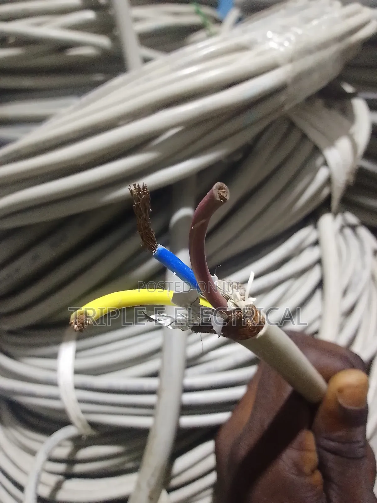 1mm 3 Core Control Screen Shielded Cable