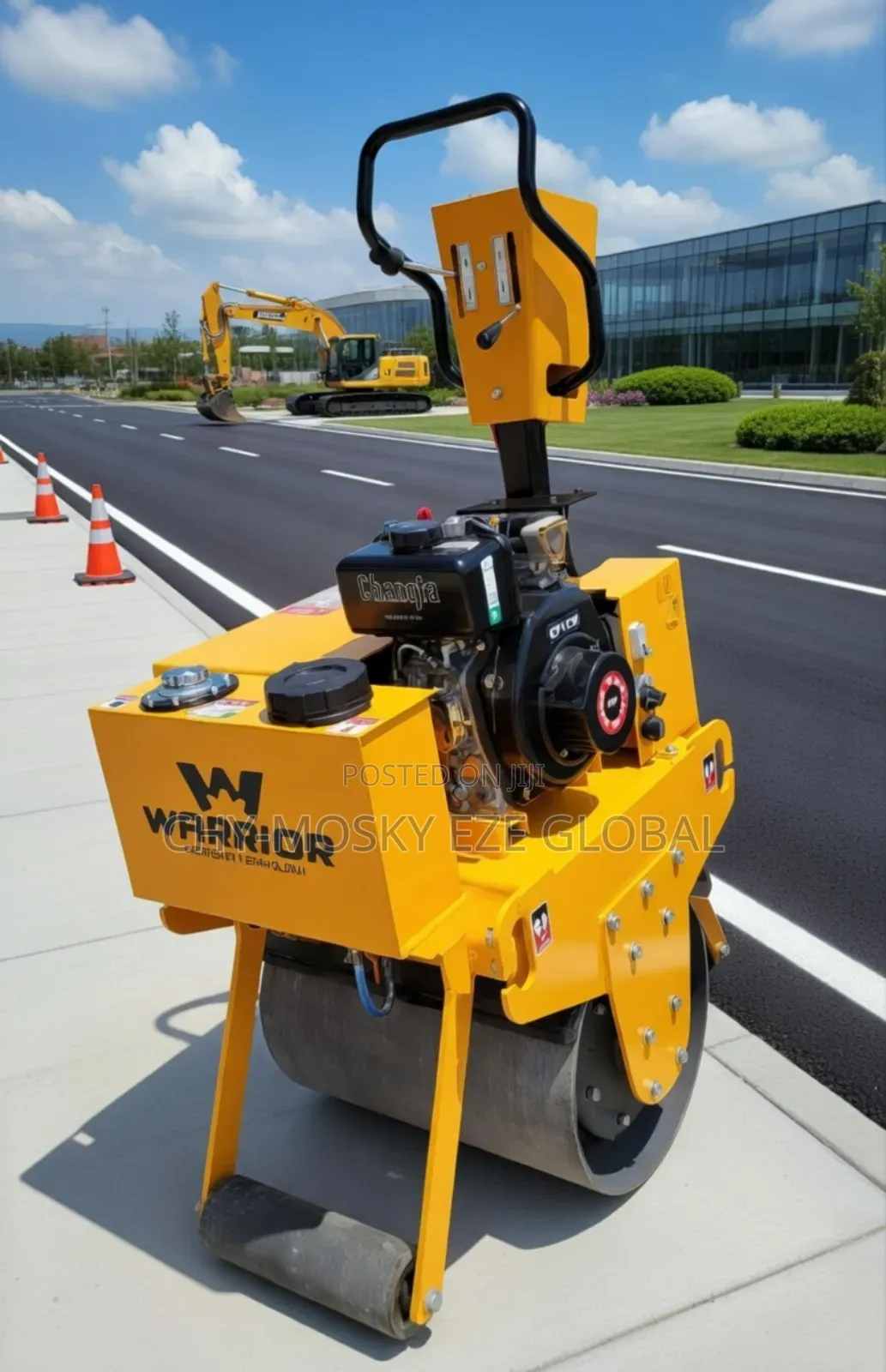 Single Drum Vibratory Road Compactor Roller