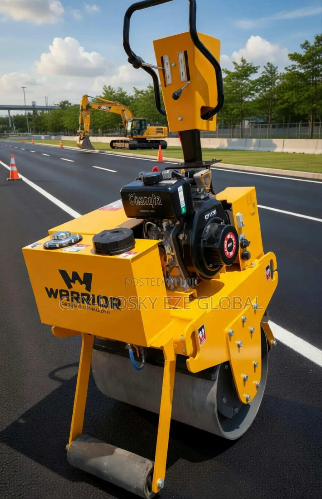 Single Drum Vibratory Road Compactor Roller