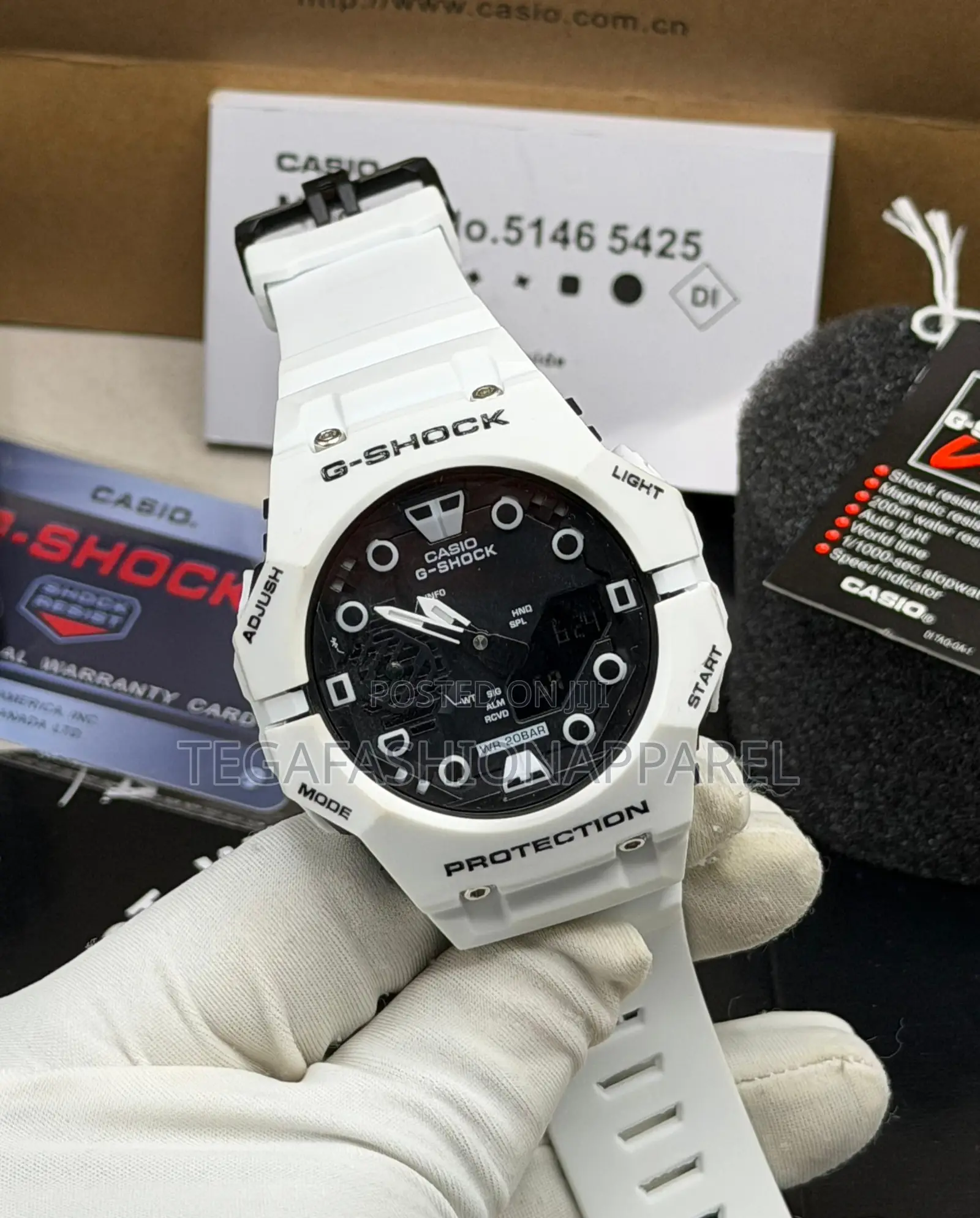 Gab001g-2a Casio G-Shock Digital / Analog Rubber Strap Watch